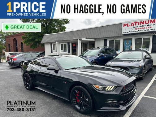 Black 2015 Ford Mustang EcoBoost