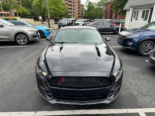 Black 2015 Ford Mustang EcoBoost