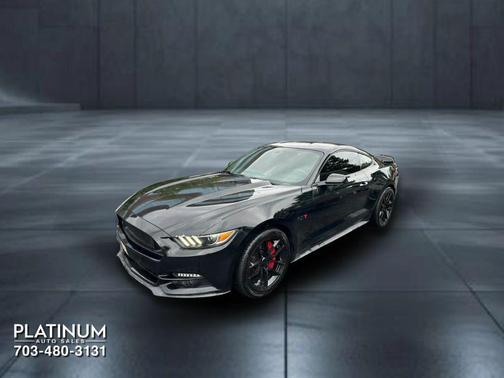 Black 2015 Ford Mustang EcoBoost