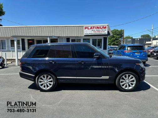 Loire Blue Metallic 2015 Land Rover Range Rover 3.0L Supercharged HSE