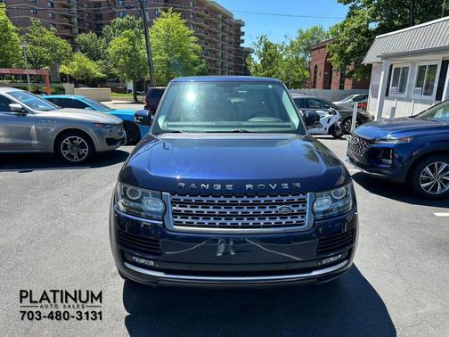 Loire Blue Metallic 2015 Land Rover Range Rover 3.0L Supercharged HSE