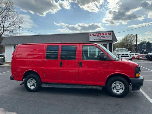 Red Hot 2017 Chevrolet Express 2500 Work Van