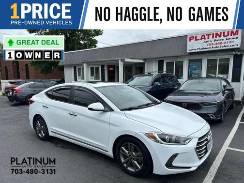 Quartz White Pearl 2018 Hyundai ELANTRA Value Edition