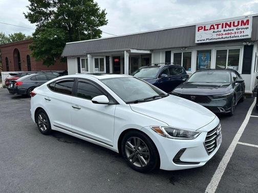 Quartz White Pearl 2018 Hyundai ELANTRA Value Edition
