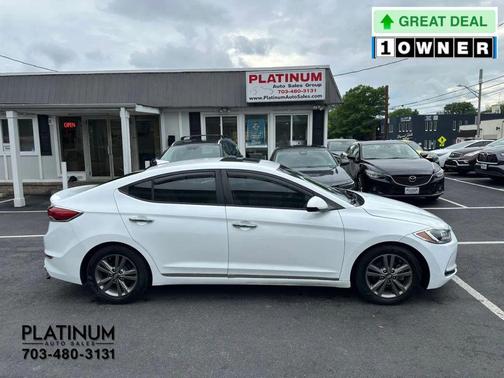 Quartz White Pearl 2018 Hyundai ELANTRA Value Edition