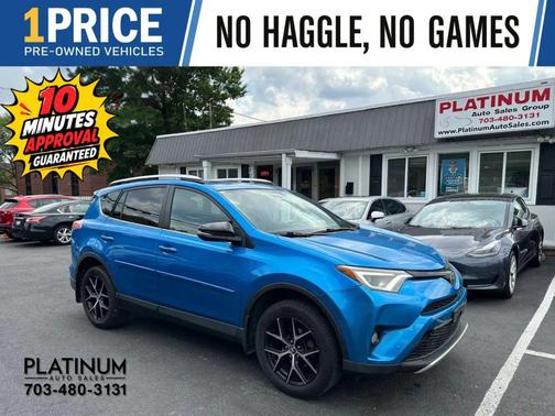 Electric Storm Blue 2016 Toyota RAV4 SE