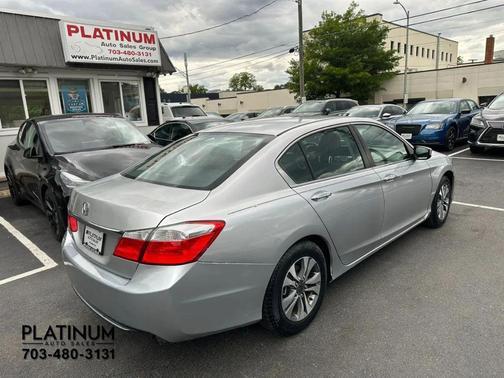 Alabaster Silver Metallic 2013 Honda Accord LX