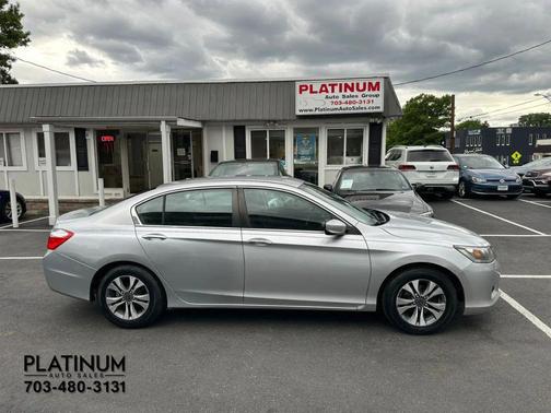 Alabaster Silver Metallic 2013 Honda Accord LX