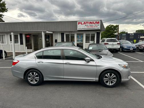 Alabaster Silver Metallic 2013 Honda Accord LX