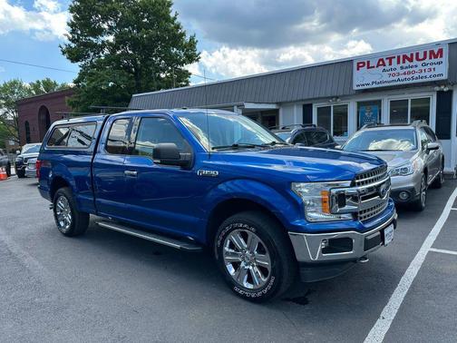 Lightning Blue 2018 Ford F-150 XLT