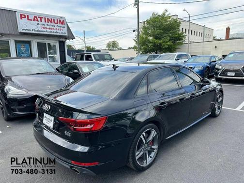 Black 2017 Audi A4 2.0T Premium Plus