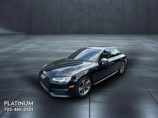 Black 2017 Audi A4 2.0T Premium Plus
