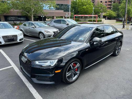 Black 2017 Audi A4 2.0T Premium Plus