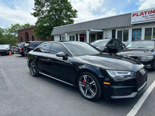 Black 2017 Audi A4 2.0T Premium Plus