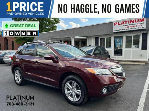 Burgundy 2013 Acura RDX Technology