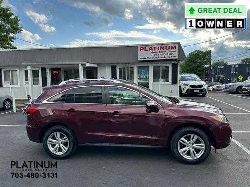 Burgundy 2013 Acura RDX Technology