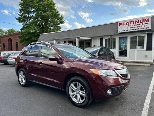 Burgundy 2013 Acura RDX Technology