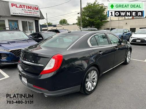 Black 2015 Lincoln MKS Base