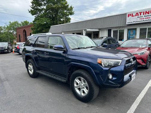 Nautical Blue Metallic 2018 Toyota 4Runner SR5 Premium