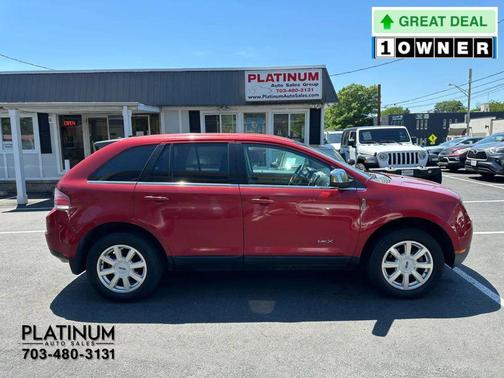 Vivid Red Clearcoat Metallic 2008 Lincoln MKX Base