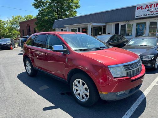 Red 2008 Lincoln MKX Base