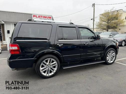 Shadow Black 2017 Ford Expedition Platinum