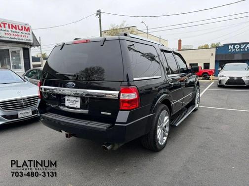 Shadow Black 2017 Ford Expedition Platinum