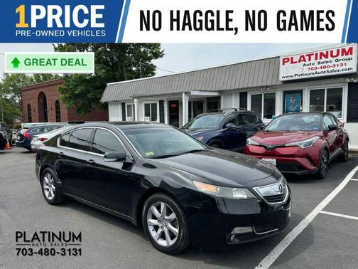 Crystal Black Pearl 2013 Acura TL Technology