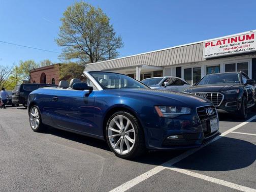 Blue 2013 Audi A5 2.0T Premium