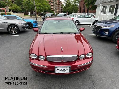 Red 2002 Jaguar X-Type 3.0L