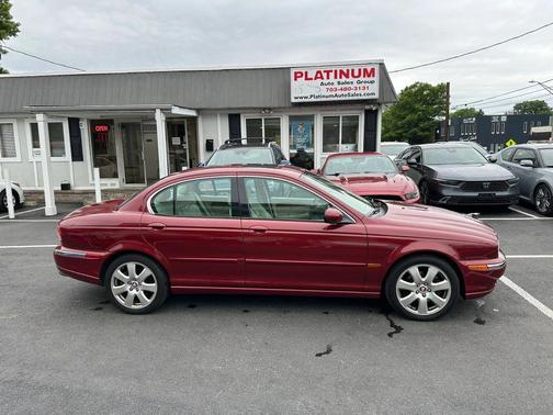 Red 2002 Jaguar X-Type 3.0L