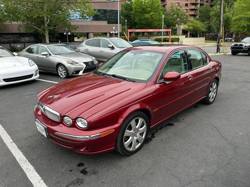 Red 2002 Jaguar X-Type 3.0L
