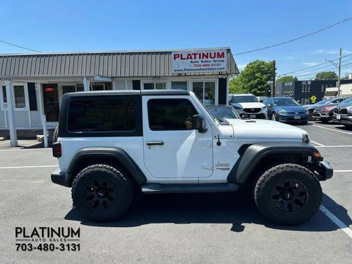 Bright White Clearcoat 2020 Jeep Wrangler Sport S