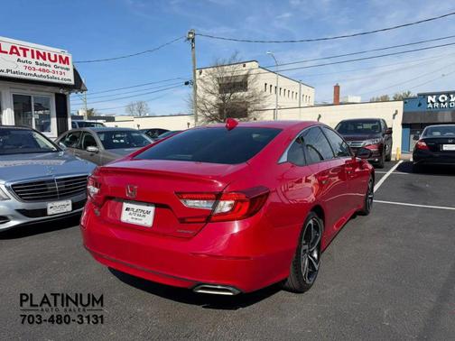 San Marino Red 2019 Honda Accord Sport