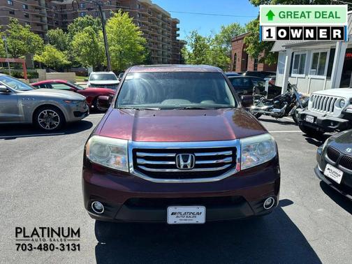 Burgundy 2015 Honda Pilot EX-L
