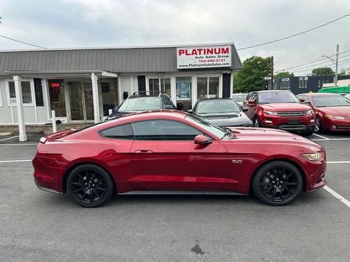Burgundy 2017 Ford Mustang GT Premium