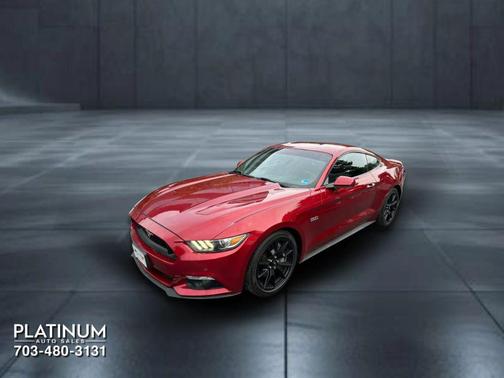 Burgundy 2017 Ford Mustang GT Premium
