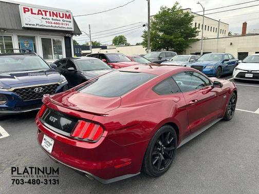 Burgundy 2017 Ford Mustang GT Premium