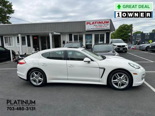 Carrara White 2012 Porsche Panamera 4S