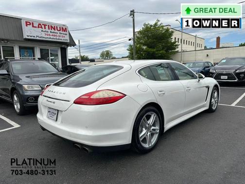 Carrara White 2012 Porsche Panamera 4S