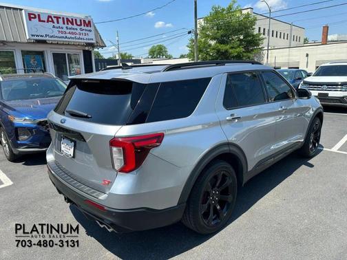 Iconic Silver Metallic 2021 Ford Explorer ST