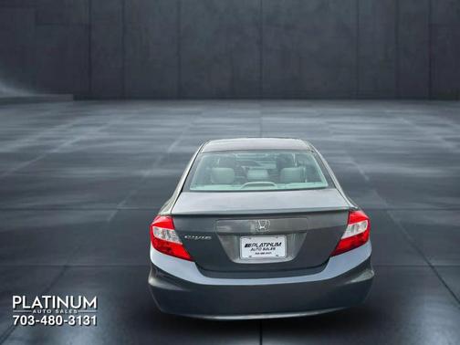 Gray 2012 Honda Civic LX