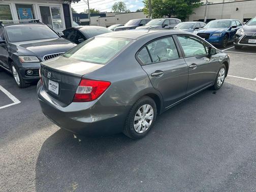 Gray 2012 Honda Civic LX