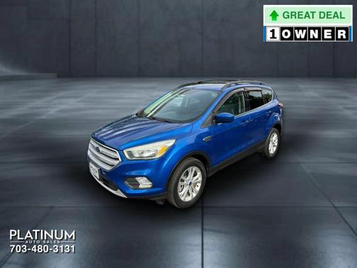 Blue 2018 Ford Escape SE