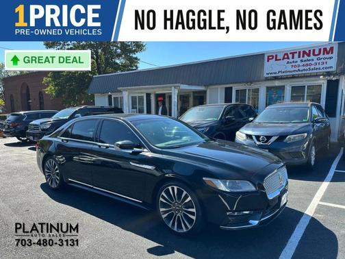 2017 Lincoln Continental Select Sedan 4D