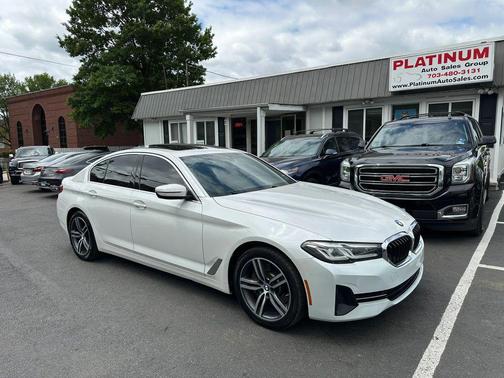 Mineral White Metallic 2021 BMW 530 xDrive