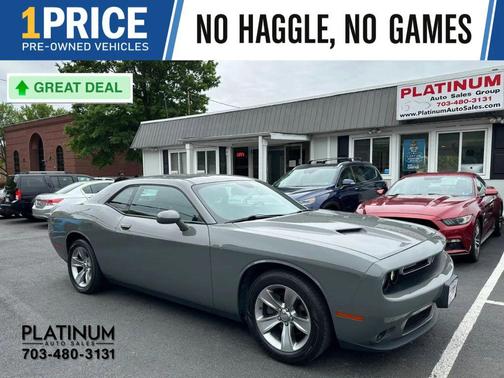 Gray 2017 Dodge Challenger SXT