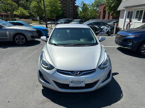Shimmering Air Silver 2016 Hyundai ELANTRA SE