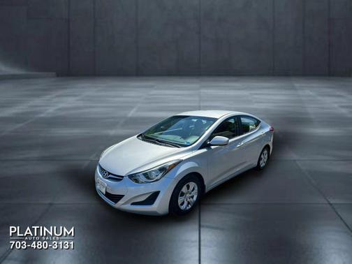 Shimmering Air Silver 2016 Hyundai ELANTRA SE