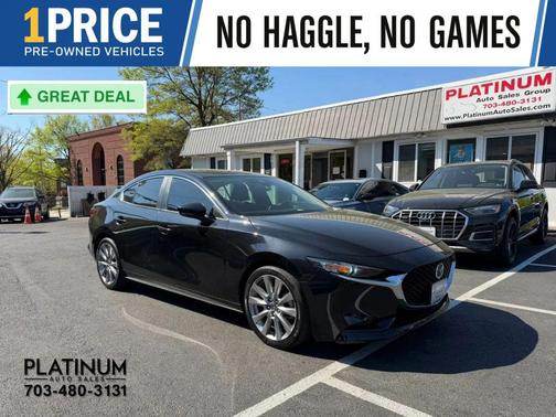 Jet Black Mica 2022 Mazda Mazda3 AWD w/Preferred Package